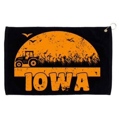 Iowa Farmers Tractor Grommeted Golf Towel