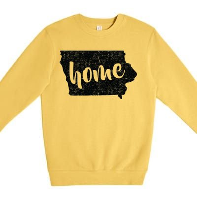 Iowa Home State Premium Crewneck Sweatshirt