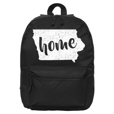 Iowa Home State 16 in Basic Backpack