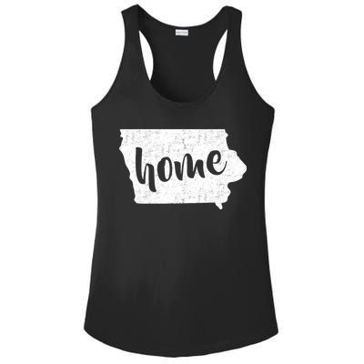 Iowa Home State Ladies PosiCharge Competitor Racerback Tank