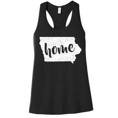 Iowa Home State Women's Racerback Tank