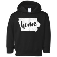 Iowa Home State Toddler Hoodie