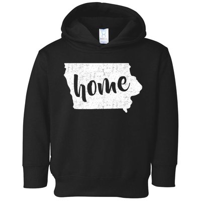 Iowa Home State Toddler Hoodie