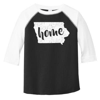 Iowa Home State Toddler Fine Jersey T-Shirt