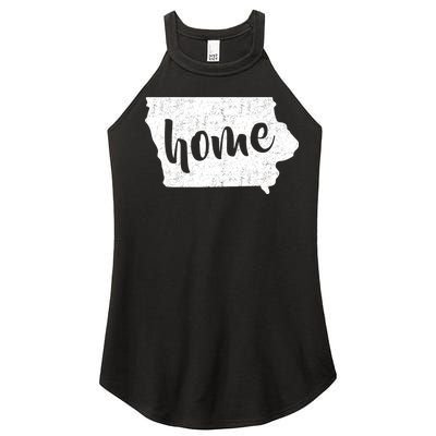 Iowa Home State Women's Perfect Tri Rocker Tank