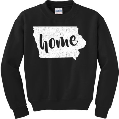 Iowa Home State Kids Sweatshirt