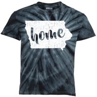 Iowa Home State Kids Tie-Dye T-Shirt