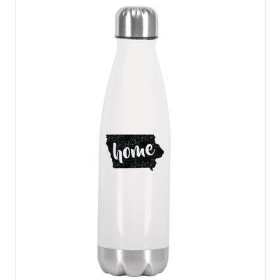 Iowa Home State Stainless Steel Insulated Water Bottle