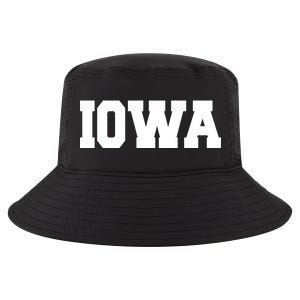 IOWA Team College University Logo Cool Comfort Performance Bucket Hat