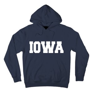 IOWA Team College University Logo Hoodie