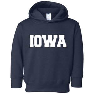 IOWA Team College University Logo Toddler Hoodie