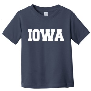 IOWA Team College University Logo Toddler T-Shirt