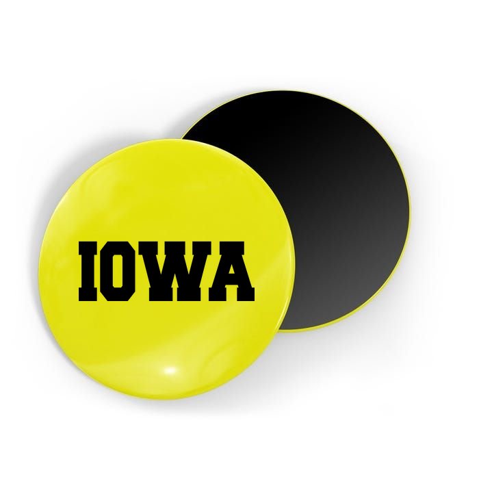 IOWA Team College University Logo Magnet