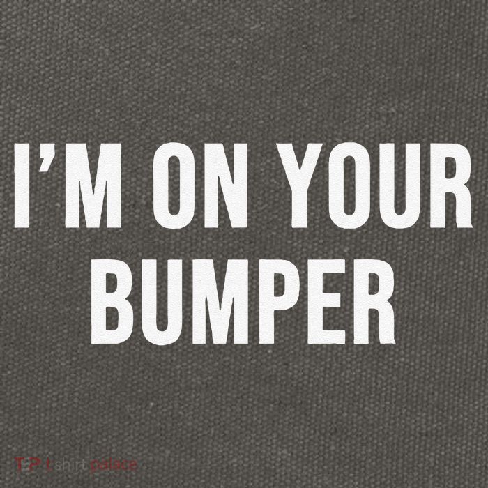 Im On Your Bumper Cotton Canvas Backpack