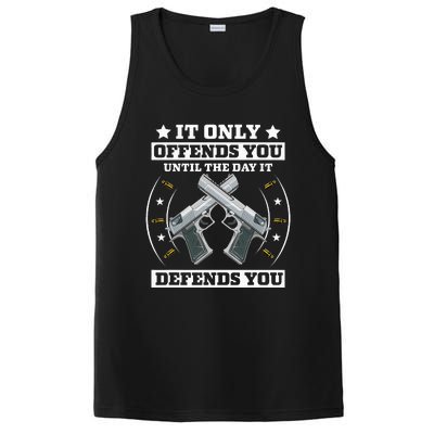 It Offends You Until It Defends You Pro 2nd Amendment PosiCharge Competitor Tank