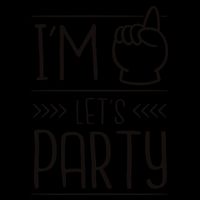 I'm One Years Old Let's Party Birthday Bag