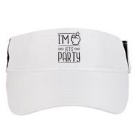 I'm One Years Old Let's Party Birthday Adult Drive Performance Visor