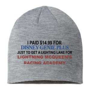 I Paid $14.99 For Genie Plus Just To Get A Lighting Sustainable Beanie