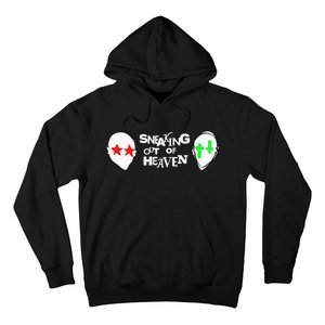 Intellectual Property 2 2 Heads Sneaking Out Of Heaven Hoodie