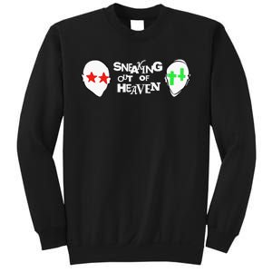 Intellectual Property 2 2 Heads Sneaking Out Of Heaven Sweatshirt