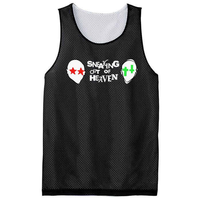 Intellectual Property 2 2 Heads Sneaking Out Of Heaven Mesh Reversible Basketball Jersey Tank