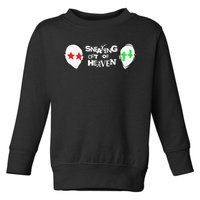 Intellectual Property 2 2 Heads Sneaking Out Of Heaven Toddler Sweatshirt