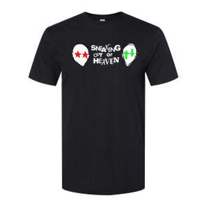 Intellectual Property 2 2 Heads Sneaking Out Of Heaven Softstyle CVC T-Shirt