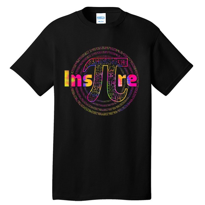 Inspire Pi 3.14 Math Teacher Pi National Day Tall T-Shirt