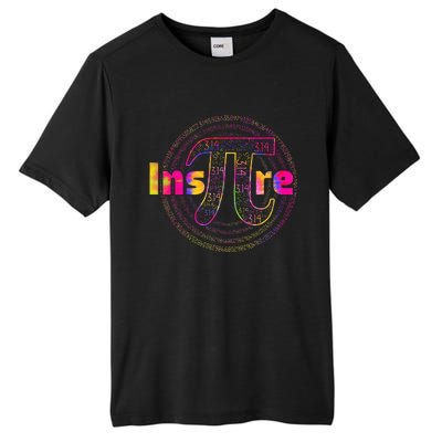 Inspire Pi 3.14 Math Teacher Pi National Day Tall Fusion ChromaSoft Performance T-Shirt