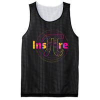 Inspire Pi 3.14 Math Teacher Pi National Day Mesh Reversible Basketball Jersey Tank