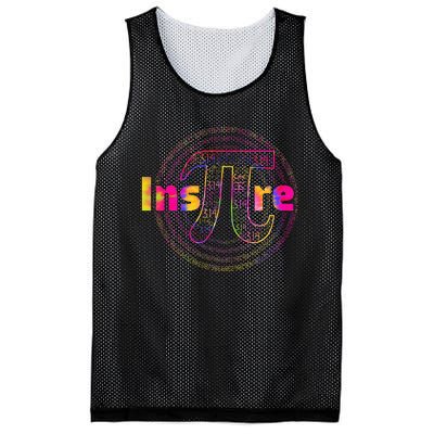 Inspire Pi 3.14 Math Teacher Pi National Day Mesh Reversible Basketball Jersey Tank