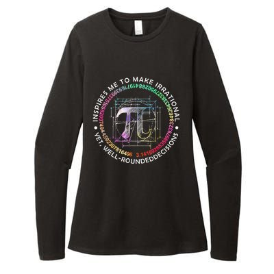 Inspire Pi 3 14 Math Teacher Pi National Day Gift Womens CVC Long Sleeve Shirt