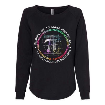 Inspire Pi 3 14 Math Teacher Pi National Day Gift Womens California Wash Sweatshirt