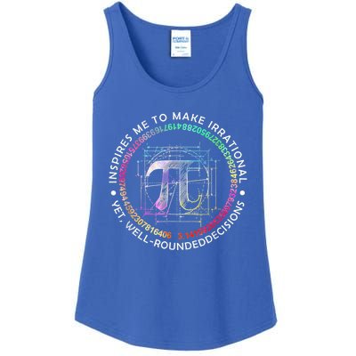 Inspire Pi 3 14 Math Teacher Pi National Day Gift Ladies Essential Tank