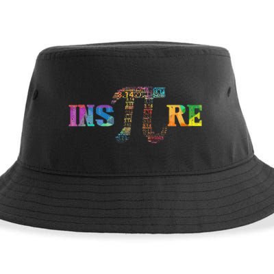 Inspire Pi 3.14 Math Teacher Pi funny National Day Sustainable Bucket Hat