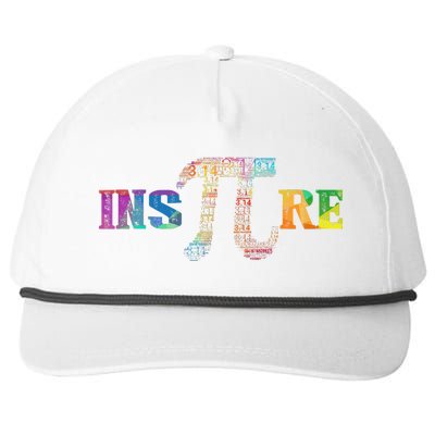 Inspire Pi 3.14 Math Teacher Pi funny National Day Snapback Five-Panel Rope Hat