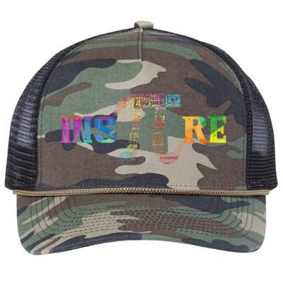 Inspire Pi 3.14 Math Teacher Pi funny National Day Retro Rope Trucker Hat Cap