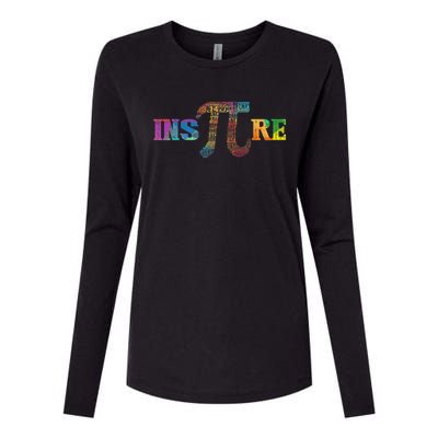 Inspire Pi  3.14 Math Teacher Pi National Day Shirt Womens Cotton Relaxed Long Sleeve T-Shirt