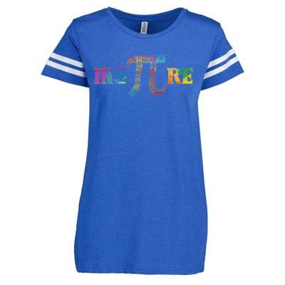 Inspire Pi  3.14 Math Teacher Pi National Day Shirt Enza Ladies Jersey Football T-Shirt