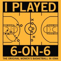 I Played 6 On 6 The Original Basketball In Iowa Pom Pom 12in Knit Beanie