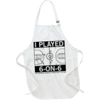 I Played 6 On 6 The Original Basketball In Iowa Apron