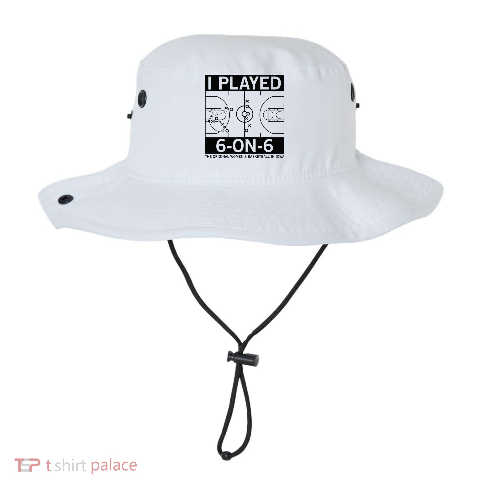 I Played 6 On 6 The Original Basketball In Iowa Bucket Hat