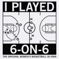 I Played 6 On 6 The Original Basketball In Iowa Magnet