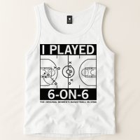 I Played 6 On 6 The Original Basketball In Iowa Tank Top
