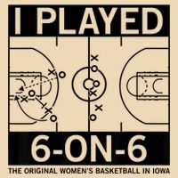 I Played 6 On 6 The Original Basketball In Iowa Drawstring Bag