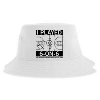 I Played 6 On 6 The Original Basketball In Iowa Sustainable Bucket Hat