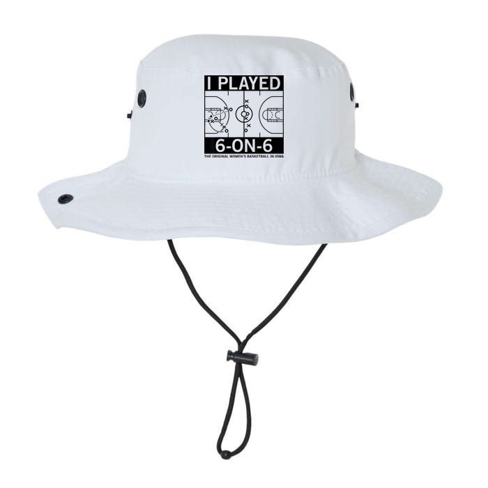 I Played 6 On 6 The Original Basketball In Iowa Bucket Hat