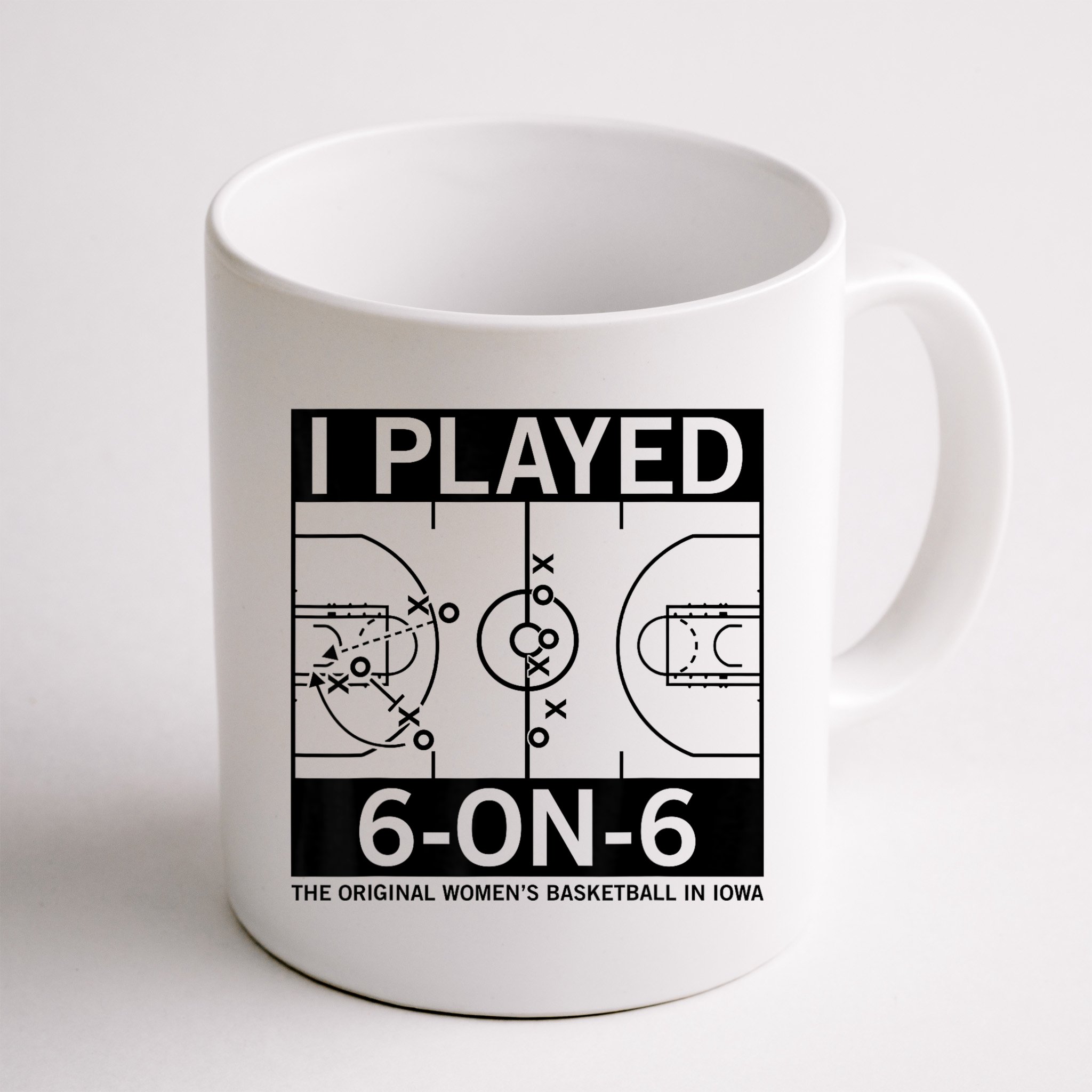 I Played 6 On 6 The Original Basketball In Iowa Mug