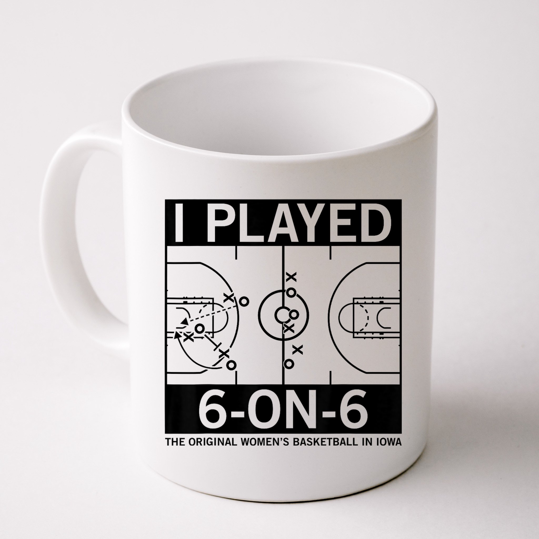 I Played 6 On 6 The Original Basketball In Iowa Mug