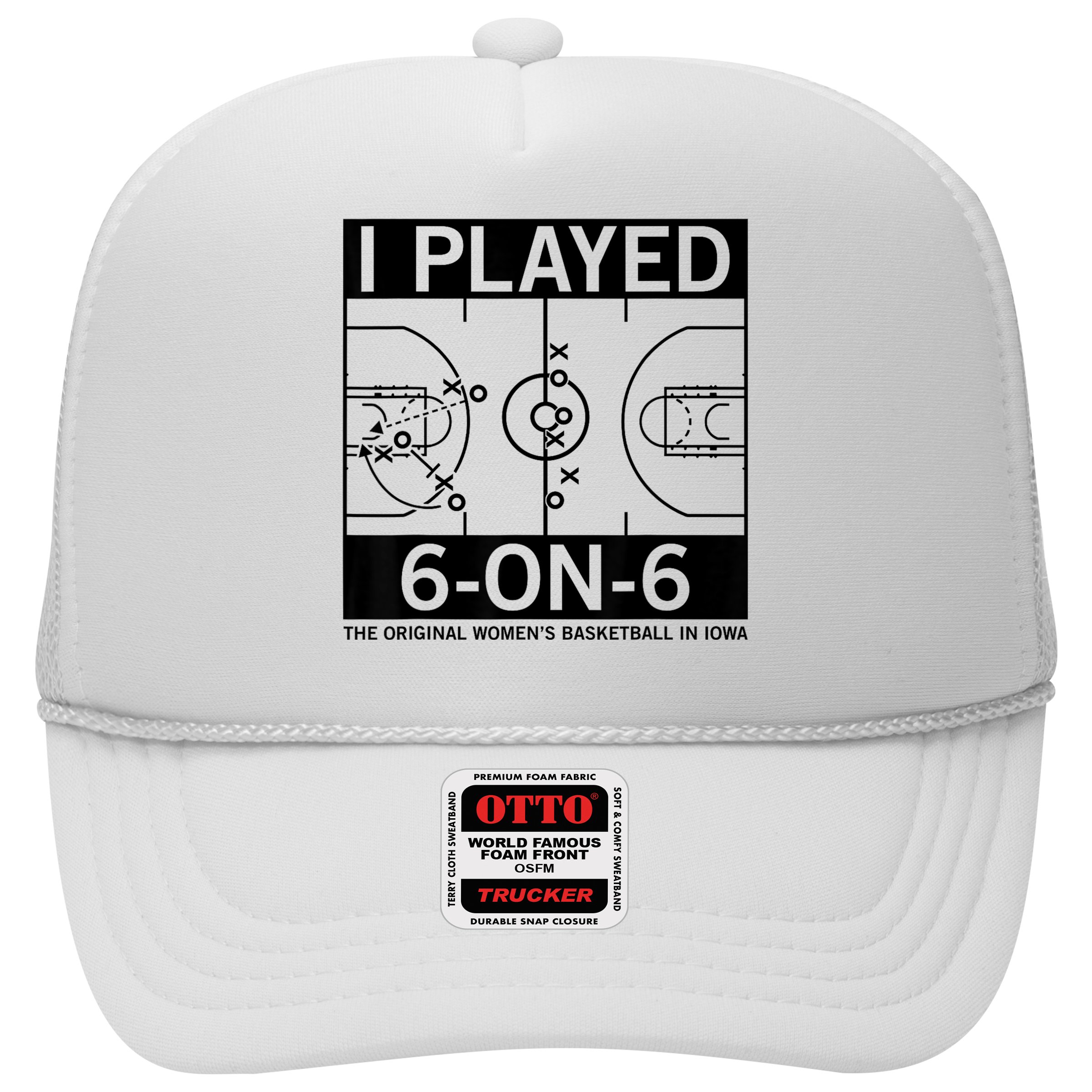 I Played 6 On 6 The Original Basketball In Iowa Hat